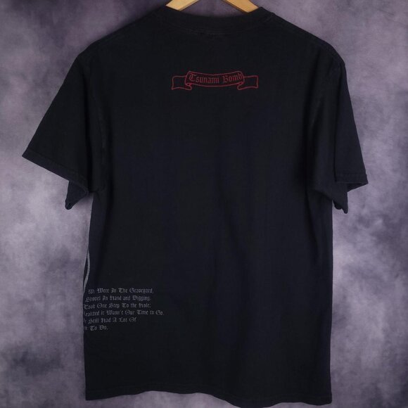 Vintage Y2K 00s Tsunami Bomb San Francisco Bay area punk band shirt - Picture 2 of 6